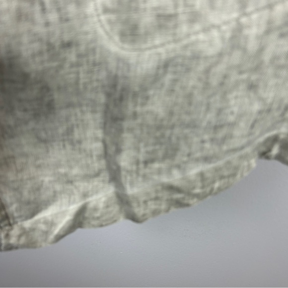 Sandwich Neutral Linen Open Front Longline Jacket Cardigan Size EU 36 Grey - Picture 11 of 16